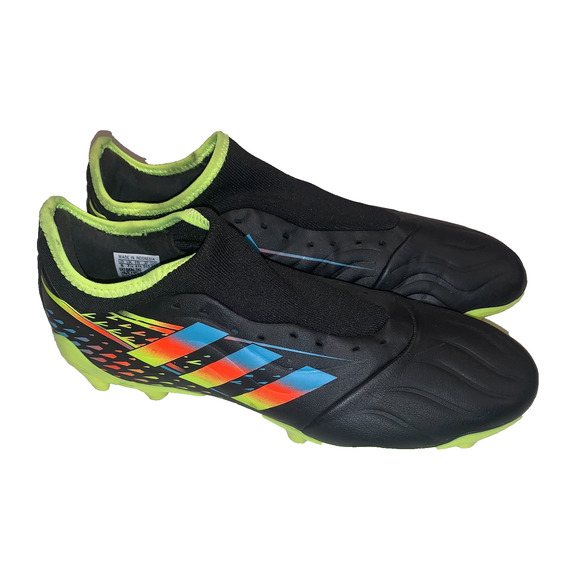 Nike Men's COPA Soccer Cleats Size 8 US Black Yellow Colorful 698007 2022 Firm - Picture 1 of 8